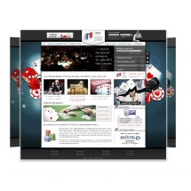 Webdesign et habillage site poker
