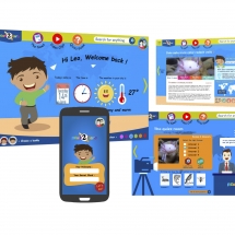 UX/UI design site responsive destiné aux enfants